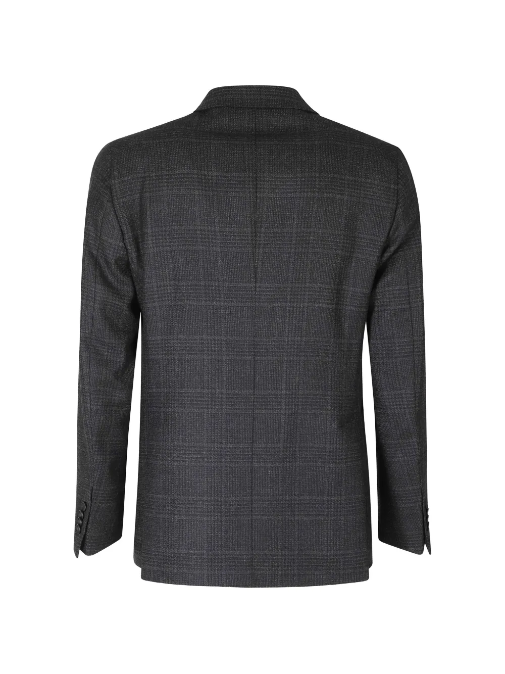 Tagliatore check-pattern single-breasted blazer Grijs