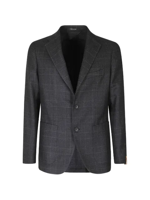 Tagliatore check-pattern single-breasted blazer
