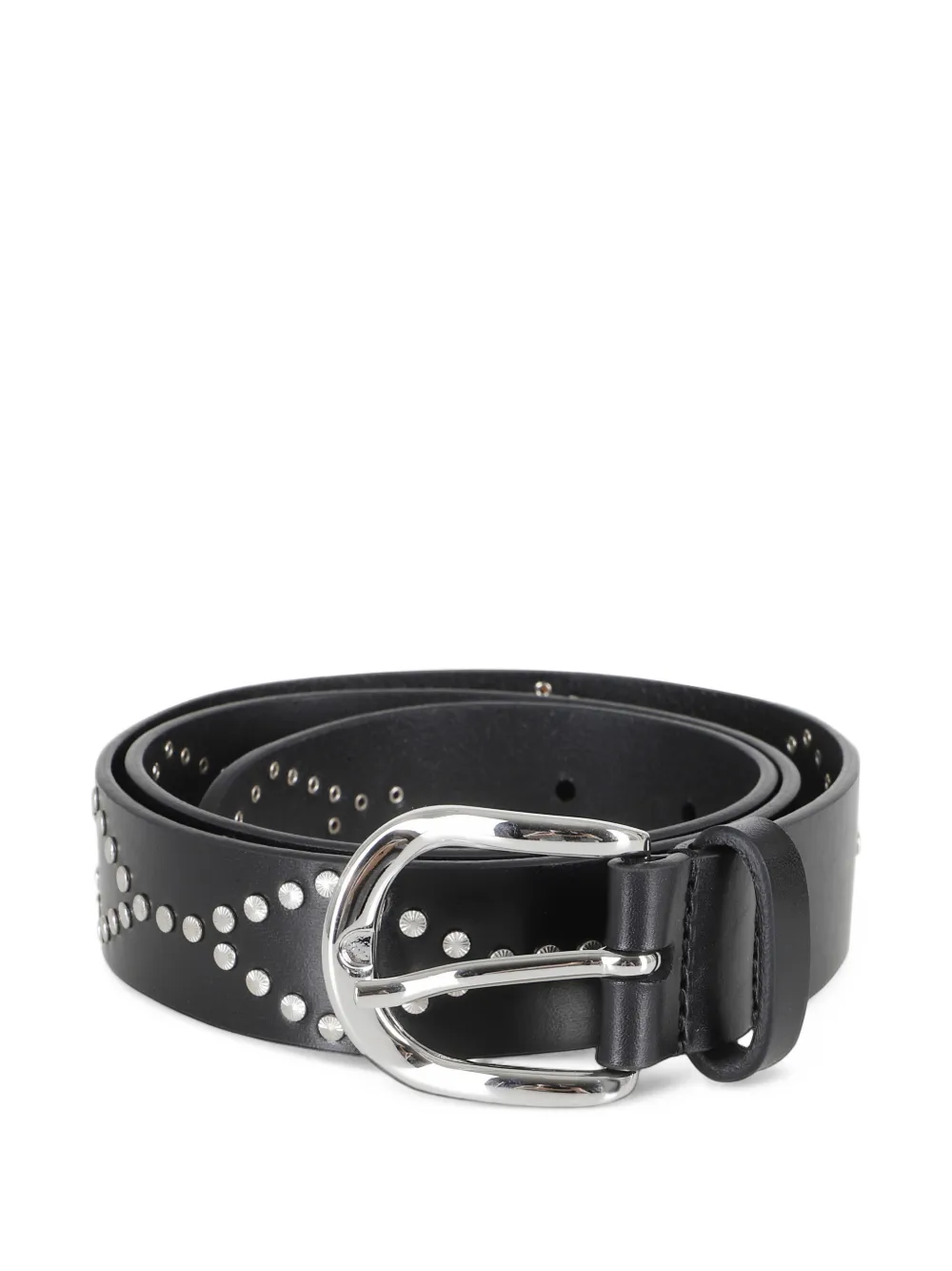 ISABEL MARANT Liliana leather belt - Nero
