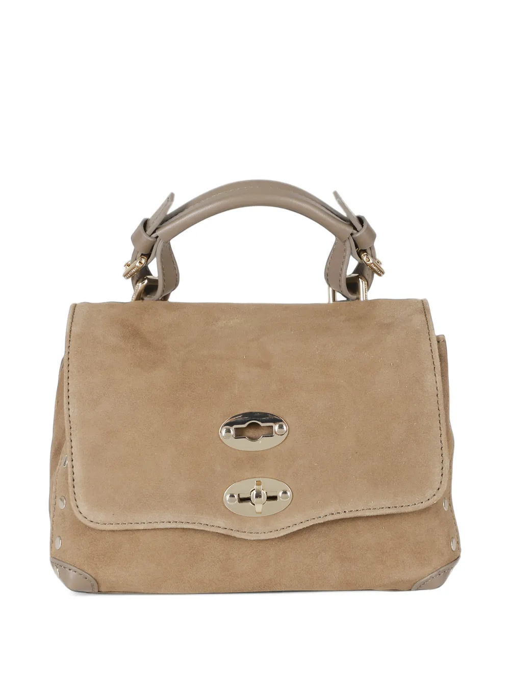 Zanellato S Postina stud-embellished leather tote bag - Verde