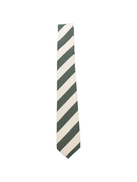 AMI Paris diagonal-stripe tie
