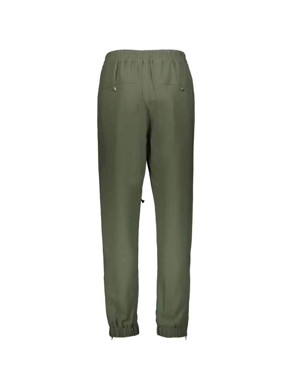 Rick Owens Edfu drawstring track pants Groen