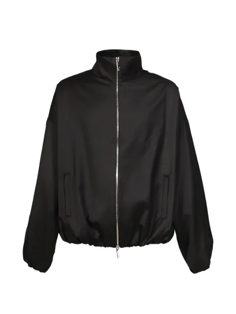 FFFPOSTALSERVICE oversized zip-up track jacket