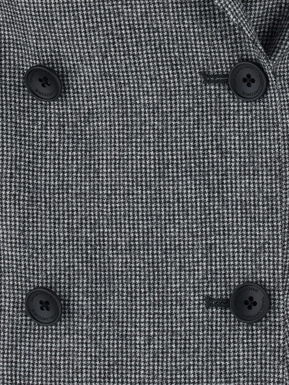 Tagliatore houndstooth double-breasted suit Grijs