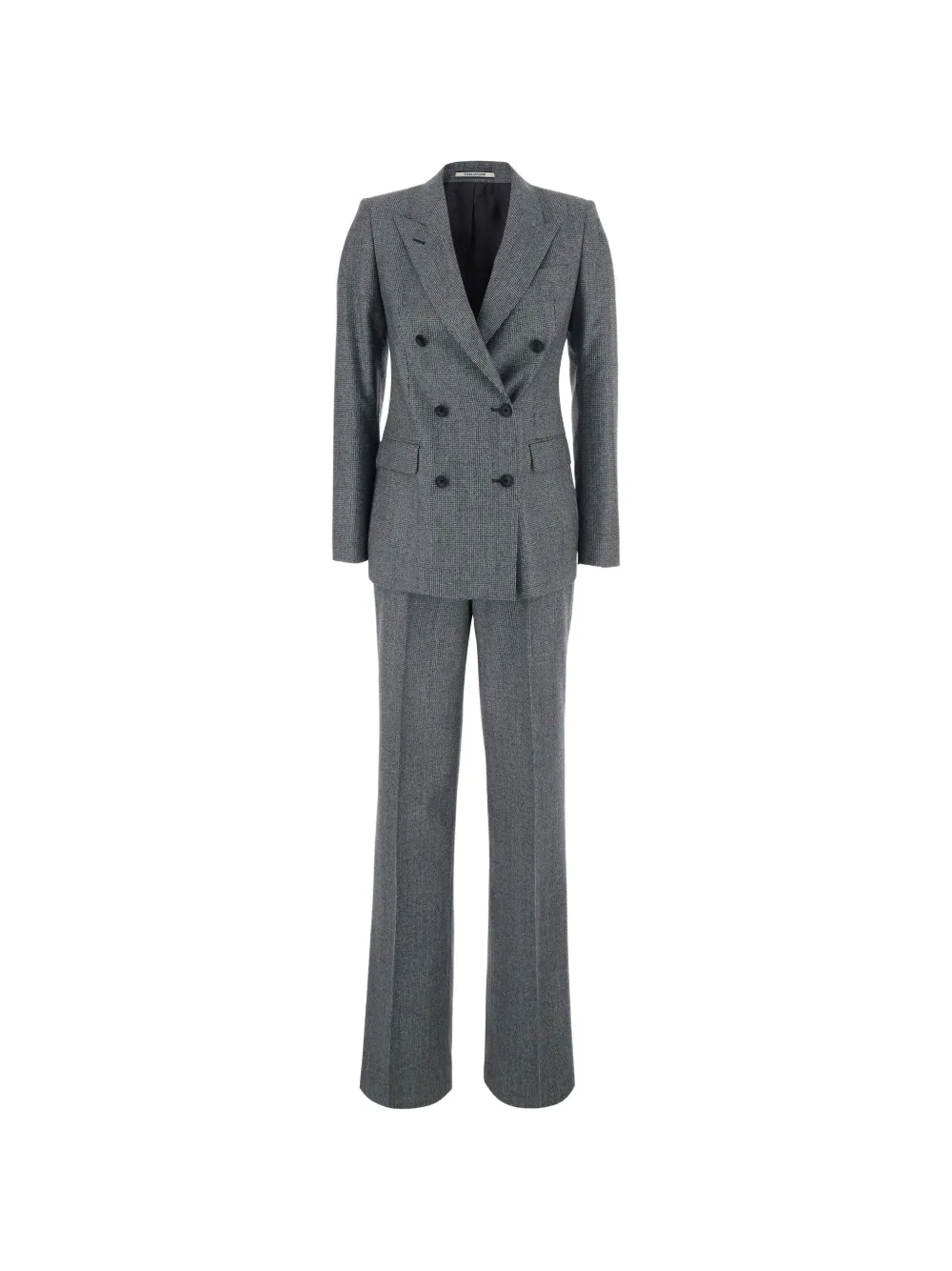 Tagliatore houndstooth double-breasted suit - Grigio