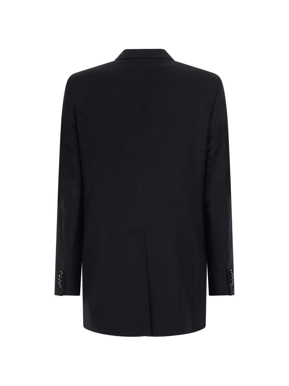 Tagliatore single-breasted peak-lapel blazer Zwart