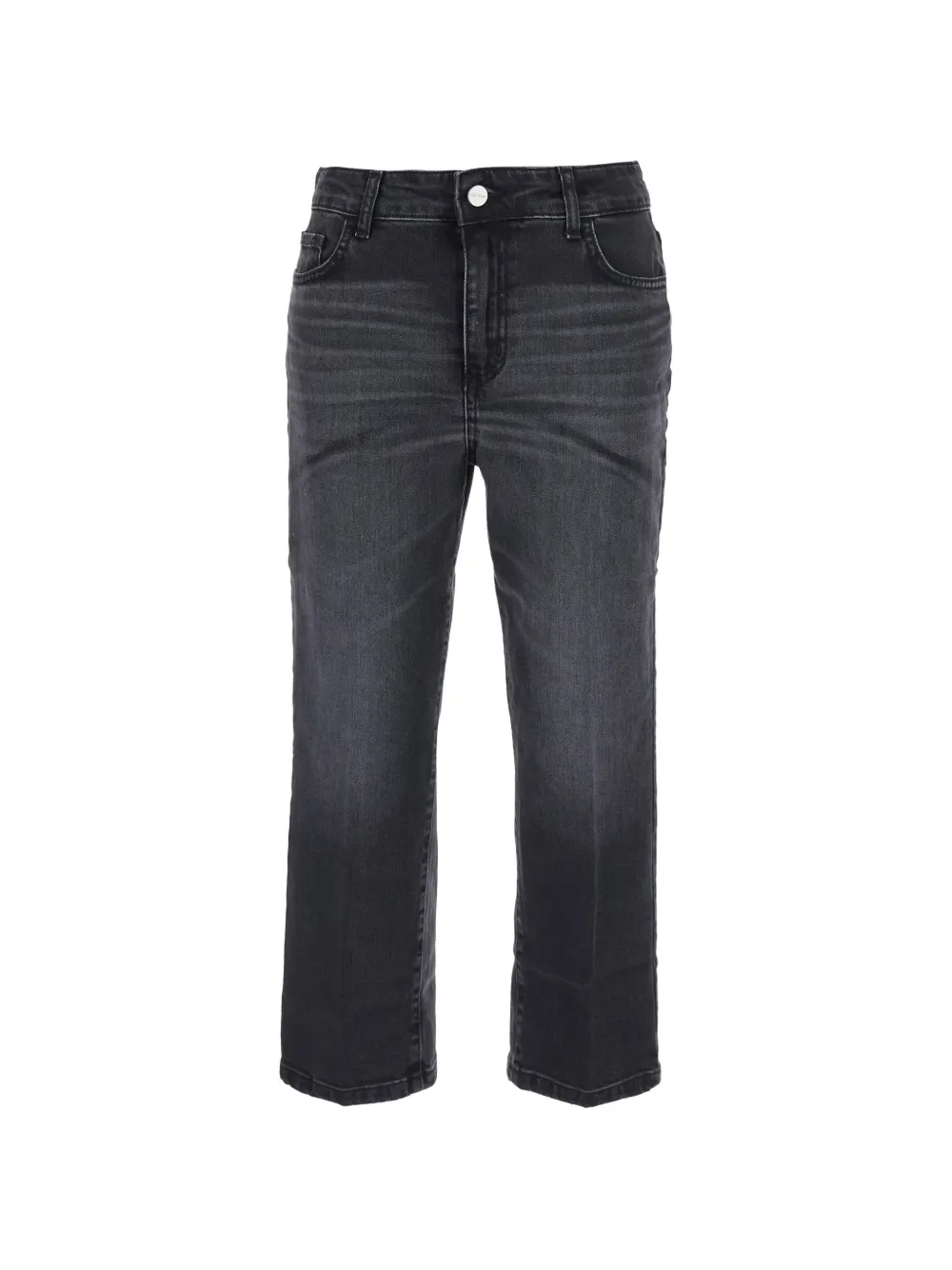 Merci faded-effect straight-leg jeans - Gris Merci faded-effect straight-leg jeans - Gris