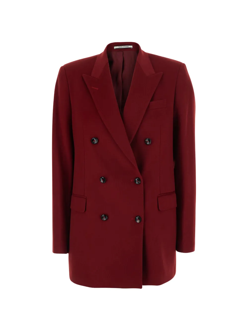 Tagliatore Jasmine double-breasted peak-lapels blazer - Rot