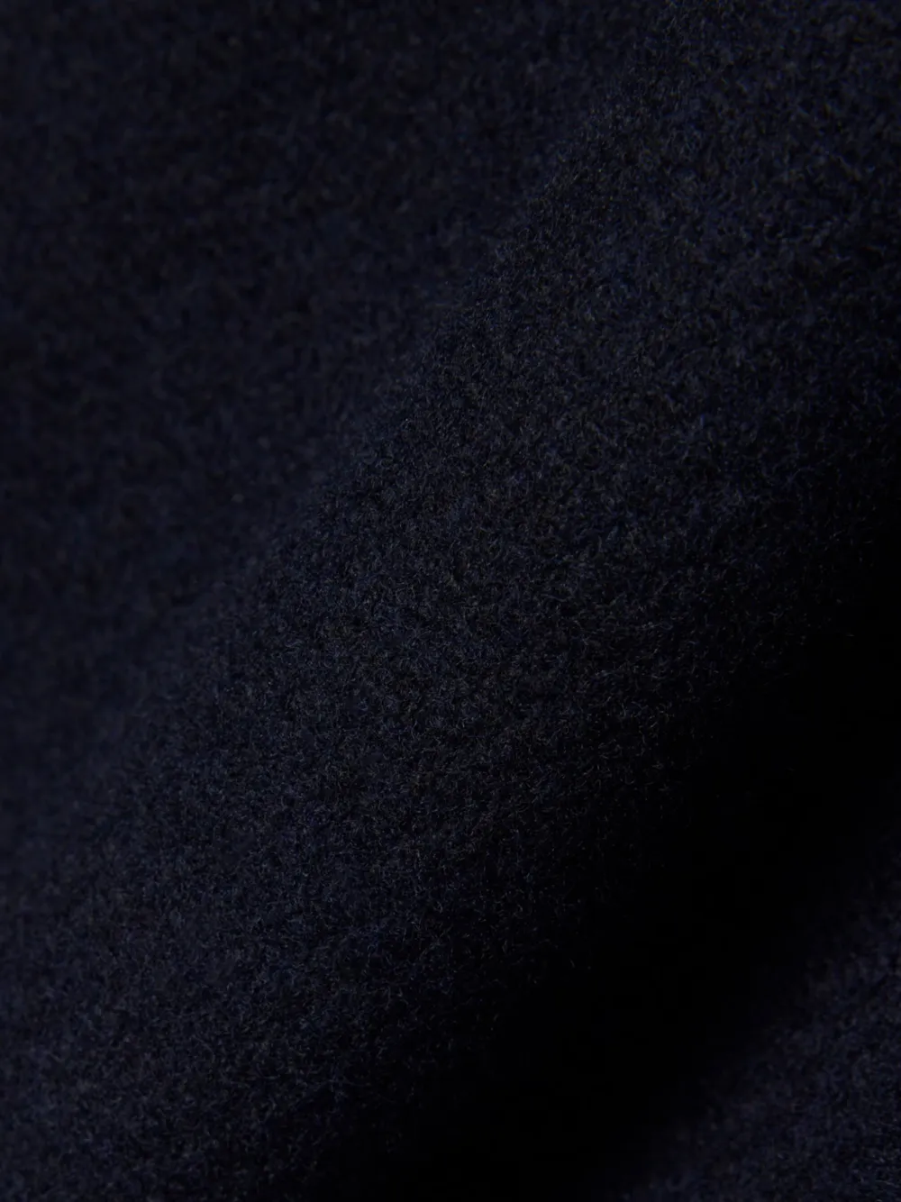 Lacoste thick padded wool jacket Blauw