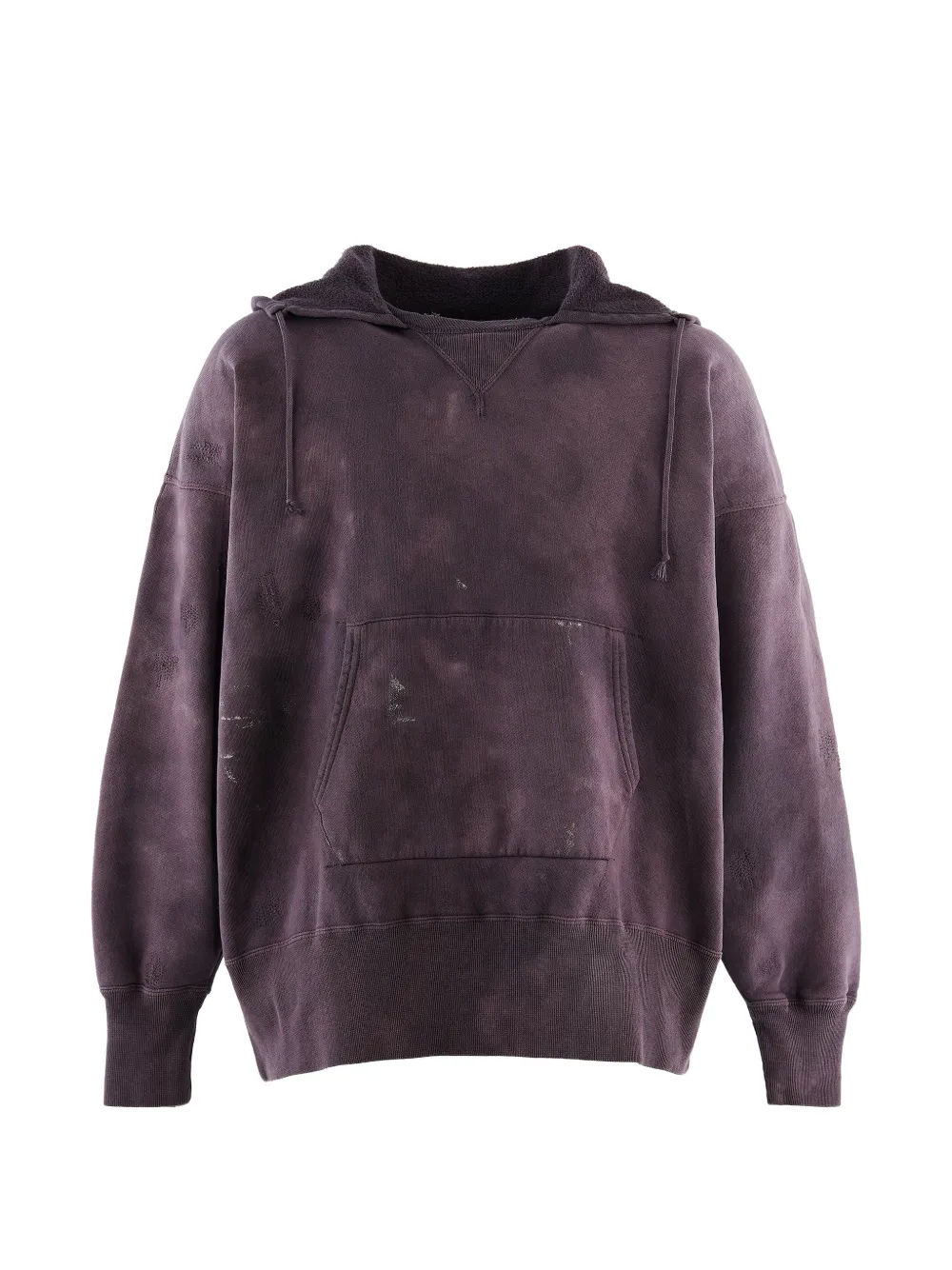 SAINT MXXXXXX x BerBerJin distressed hoodie Paars