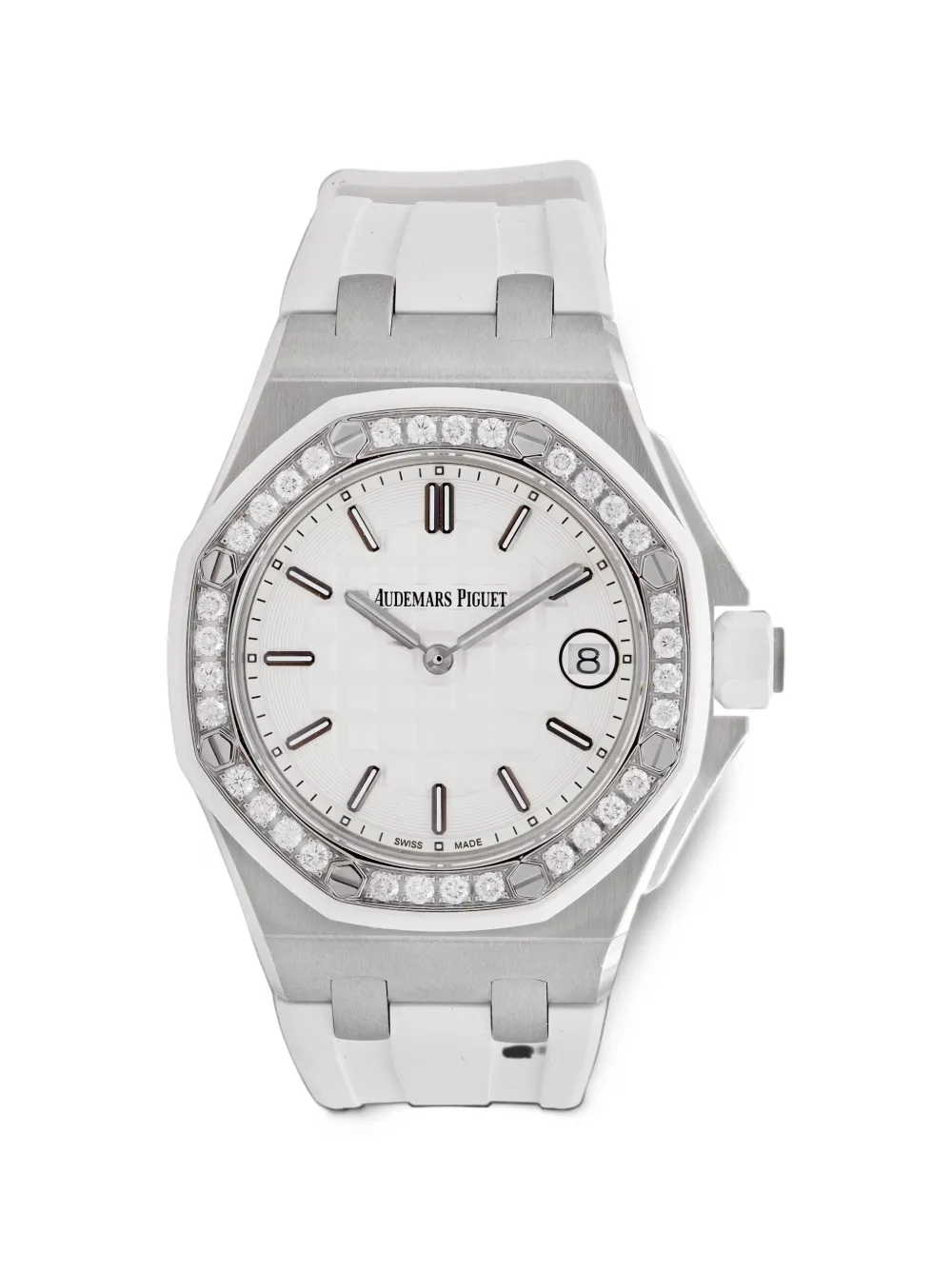 Audemars Piguet pre owned Royal Oak Offshore 37mm watch - Bianco