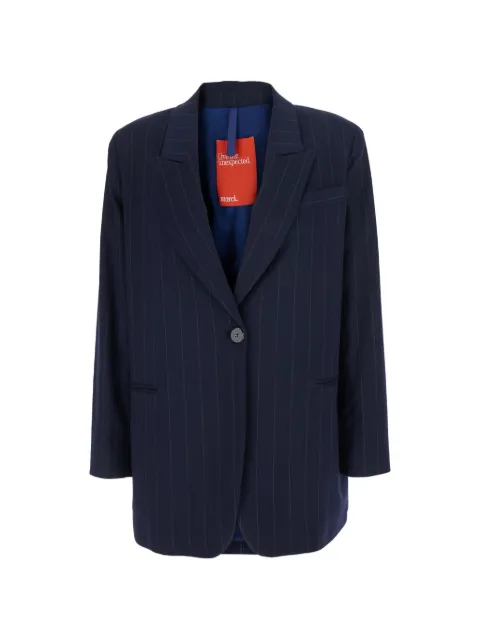Merci pinstripe-pattern single-breasted jacket