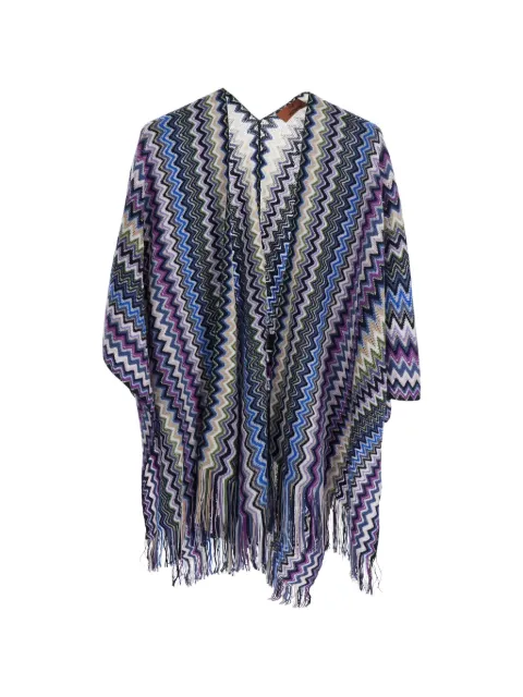 Missoni fringed coat