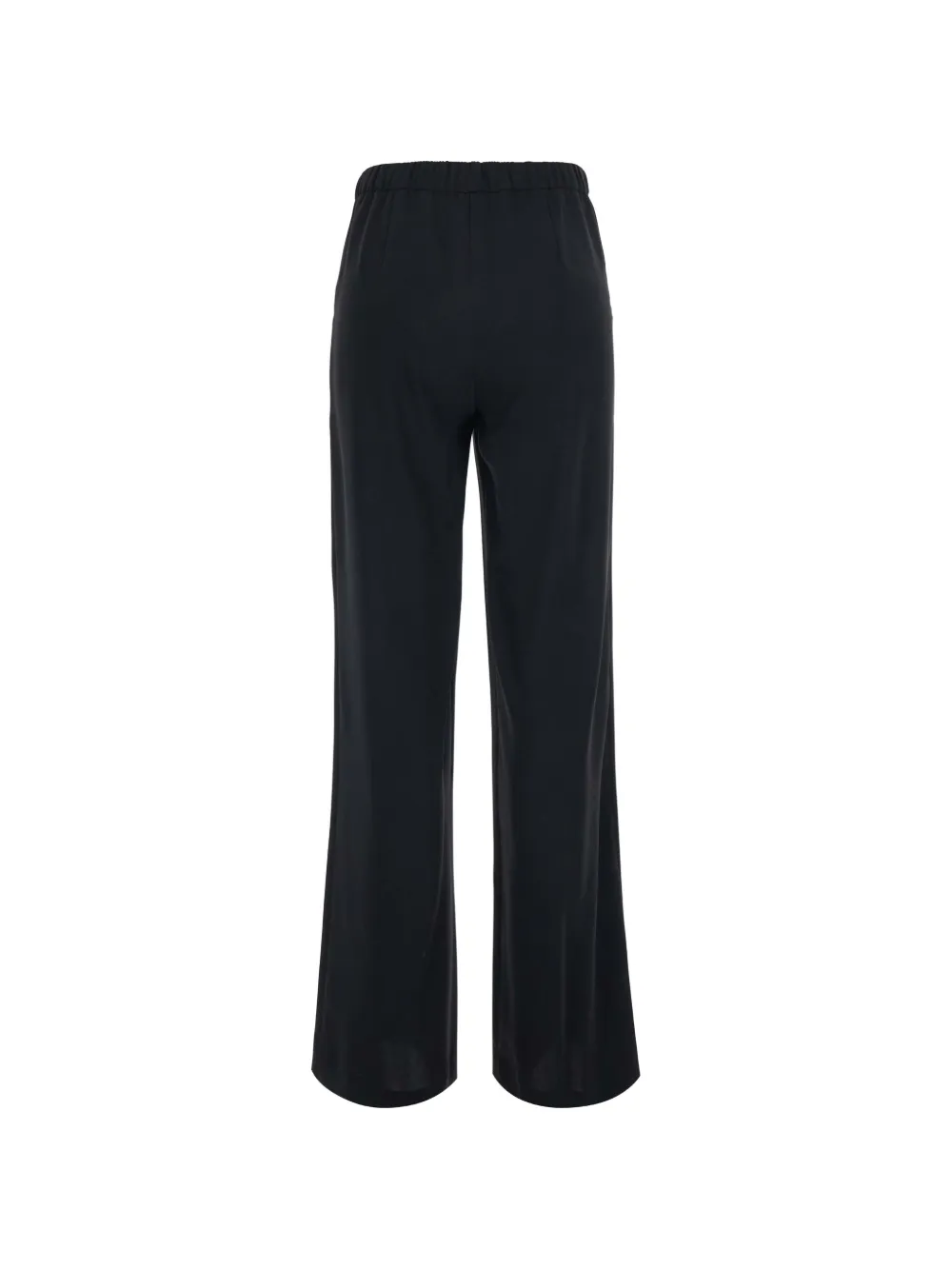 P.A.R.O.S.H. elasticated-waistband straight-leg trousers Zwart