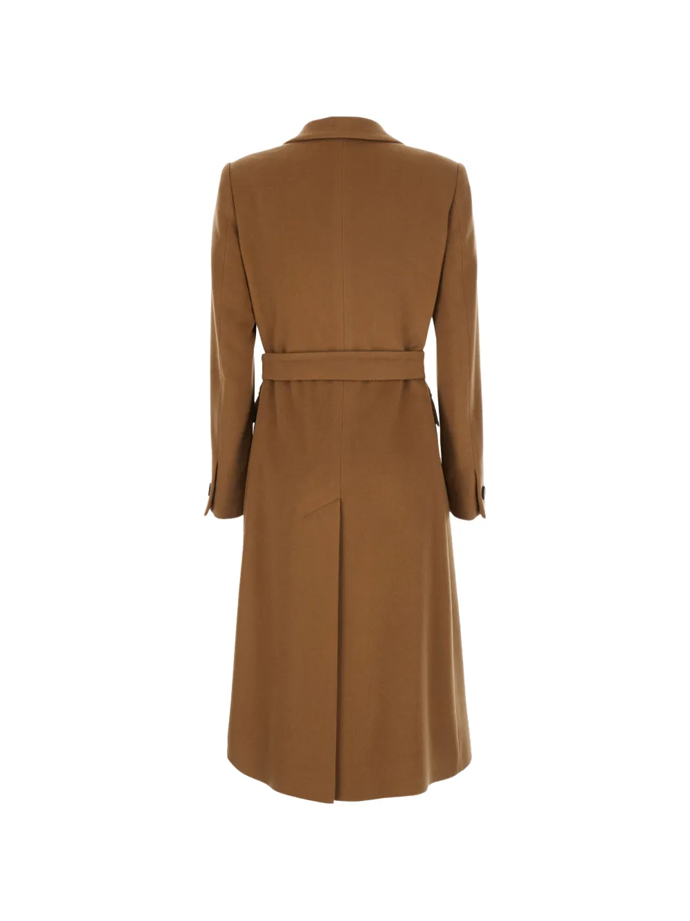 Tagliatore belted double-breasted coat Beige