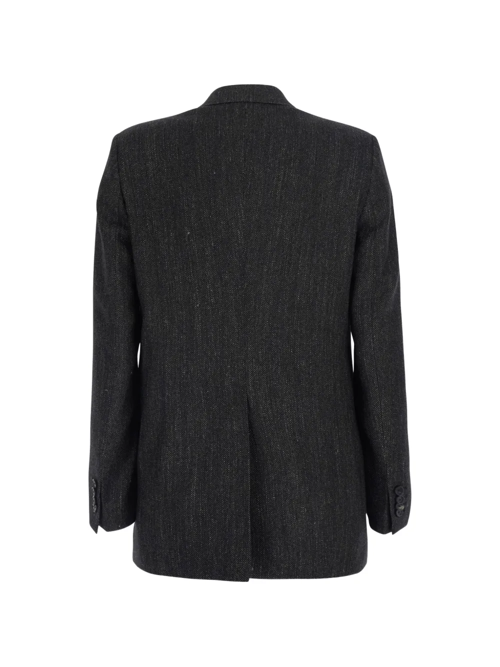 Tagliatore Jasmine herringbone double-breasted jacket Grijs