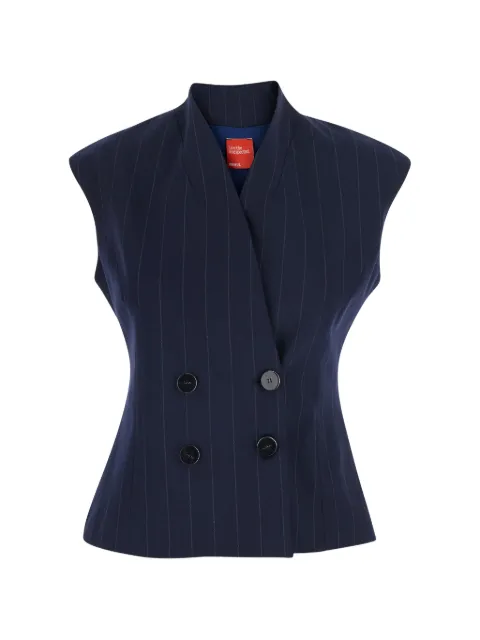 Merci pinstripe double-breasted vest