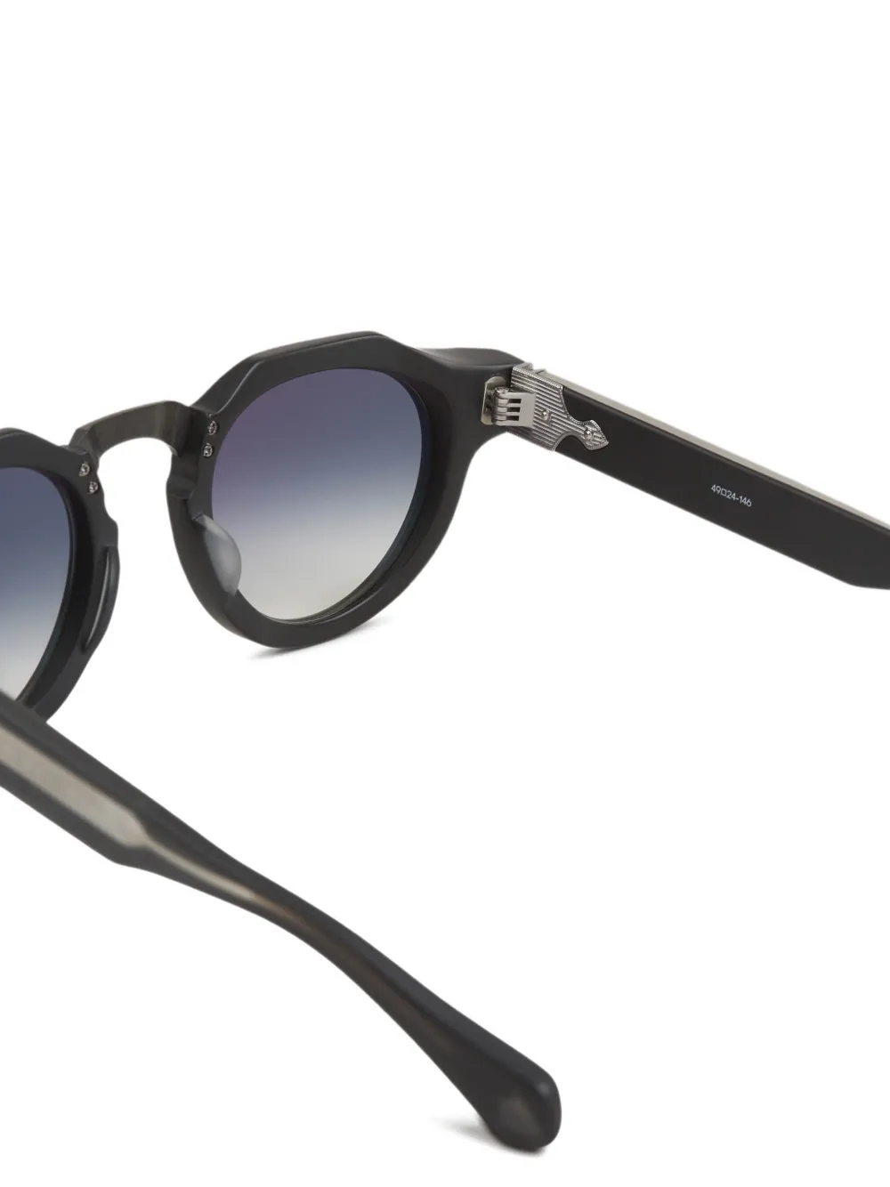 Matsuda round-frame sunglasses Zwart