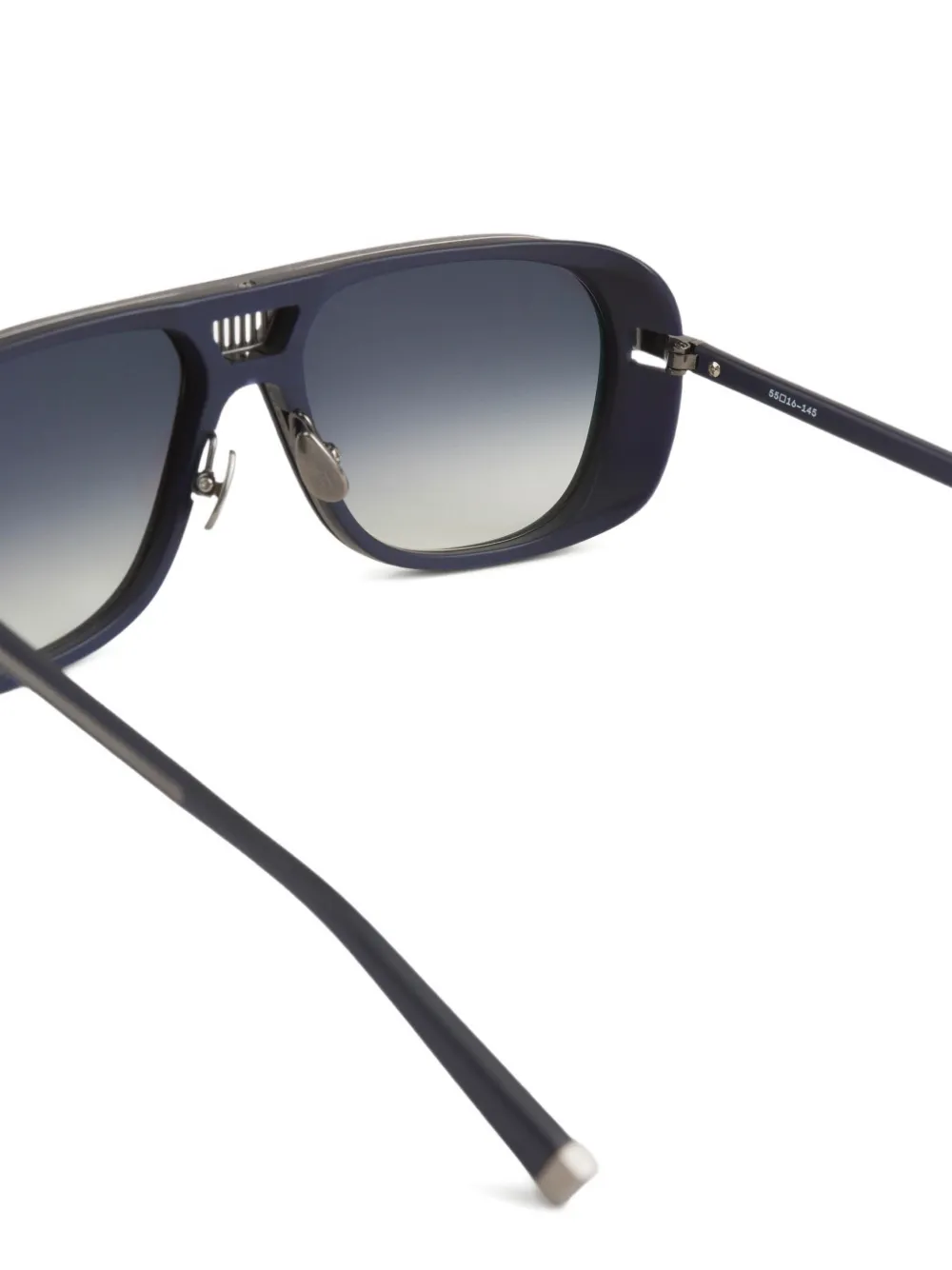 Matsuda pilot-frame sunglasses Blauw