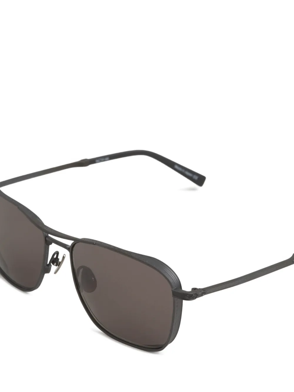 Matsuda pilot-frame sunglasses Zwart