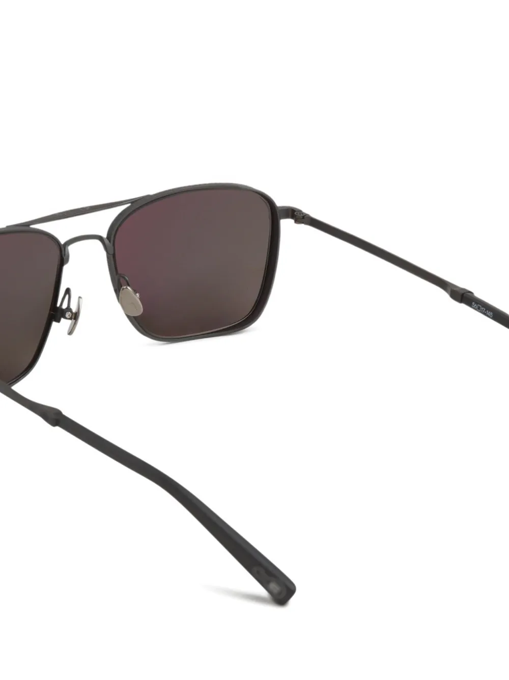 Matsuda pilot-frame sunglasses Zwart