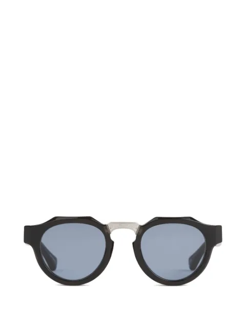 Matsuda engraved round-frame sunglasses