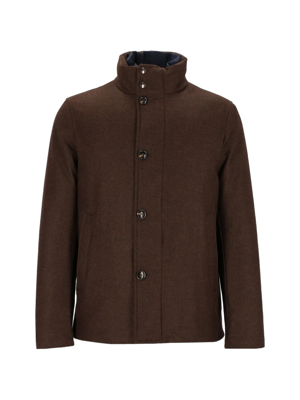 Al Duca D’Aosta 1902 wool bomber jacket - Brown