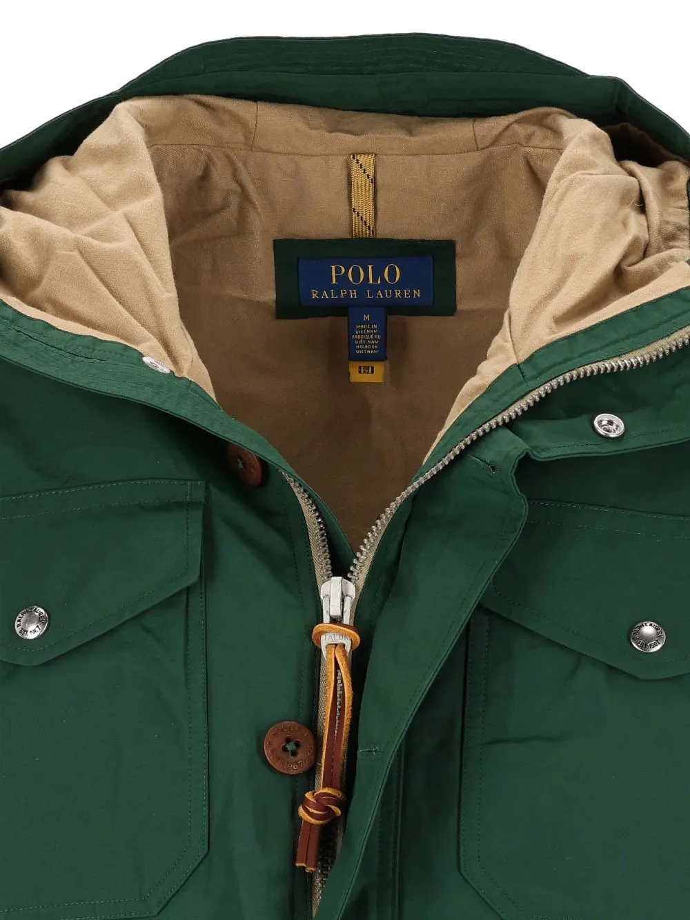 Polo Ralph Lauren The Elsdon hooded jacket Groen