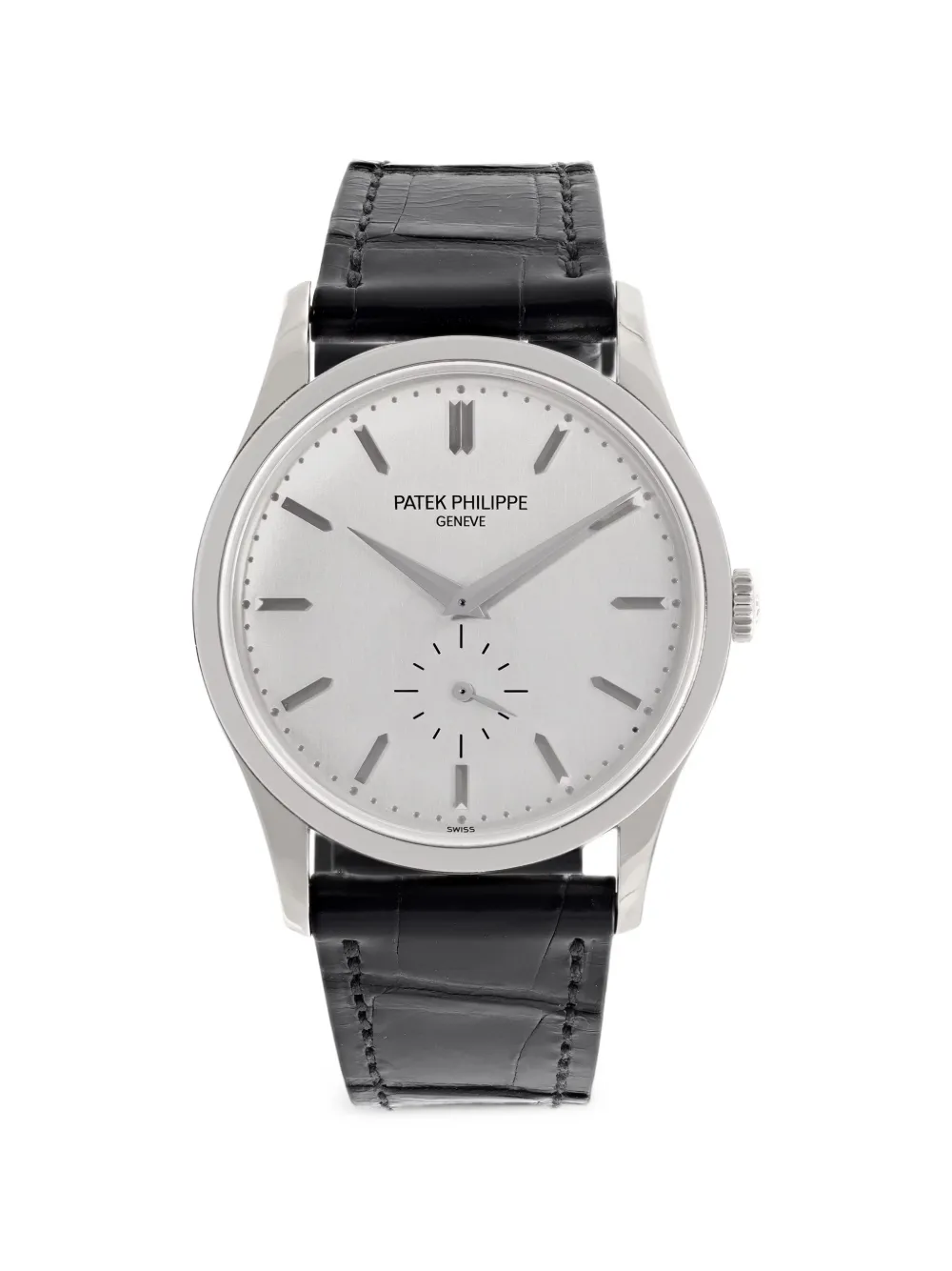 Patek Philippe Pre-Owned 2014 Calatrava 37mm watch - Argento