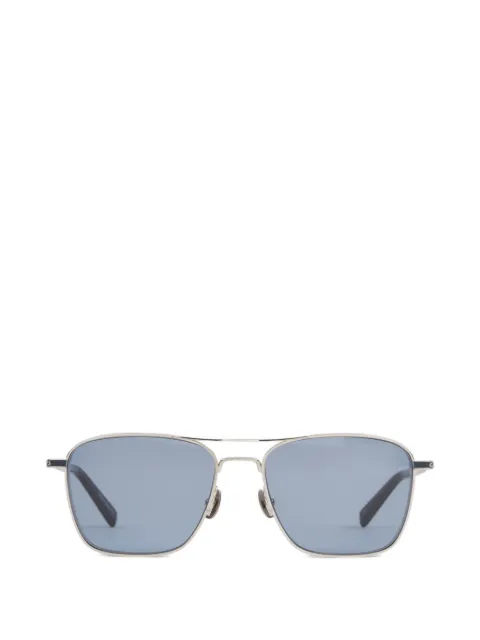 Matsuda engraved double-bridge sunglasses