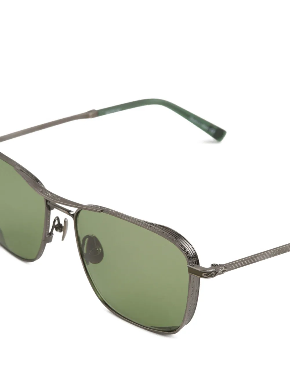 Matsuda double-bridge sunglasses Zilver