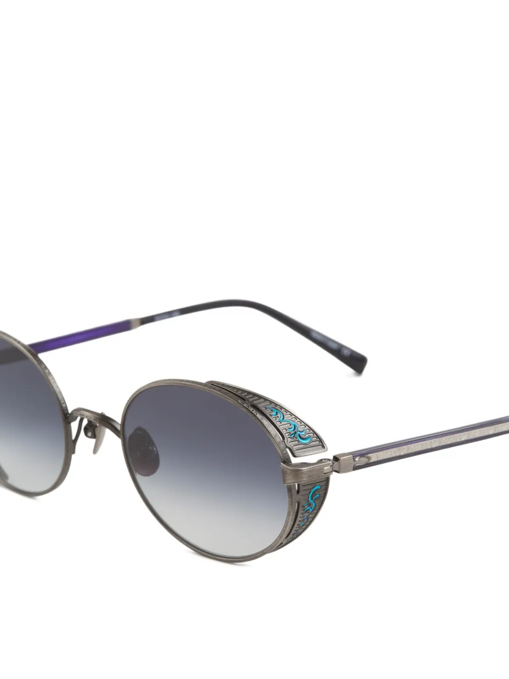 Matsuda round-frame sunglasses Zilver