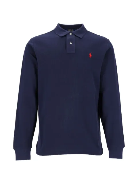 Polo Ralph Lauren playera tipo polo de piqué manga larga