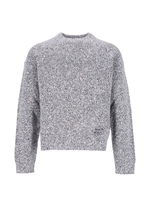 Maison Kitsuné logo-embroidered sweater