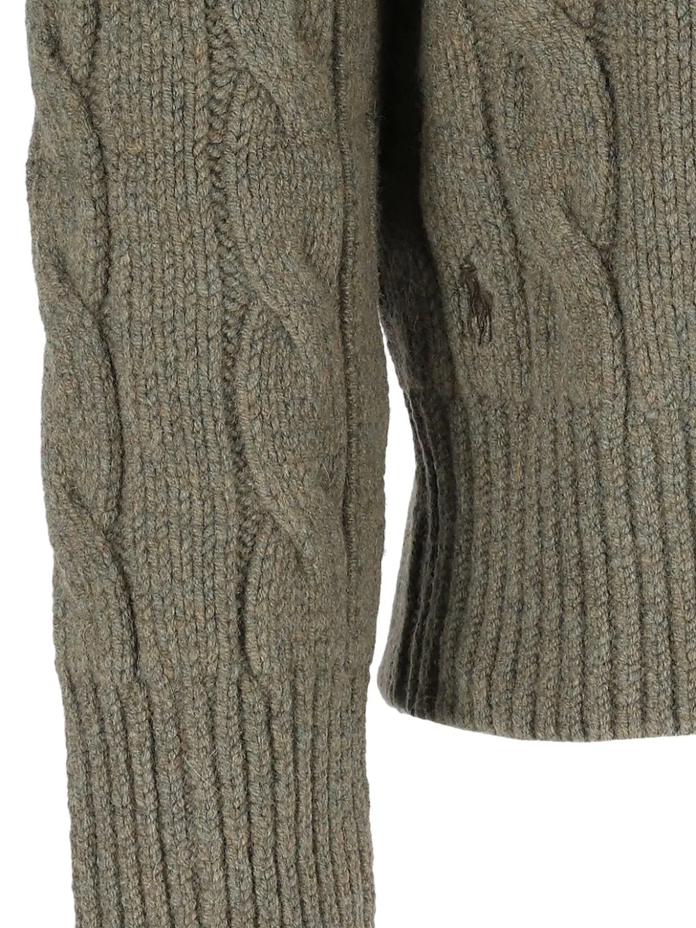Polo Ralph Lauren cable-knit relaxed-fit sweater Groen