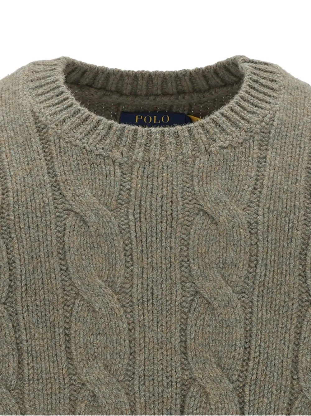 Polo Ralph Lauren cable-knit relaxed-fit sweater Groen