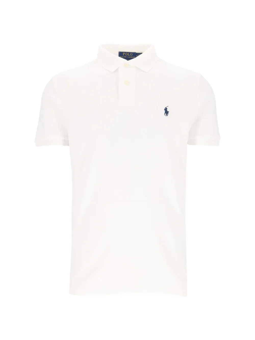 Polo Ralph Lauren The Iconic Custom slim fit polo shirt Wit