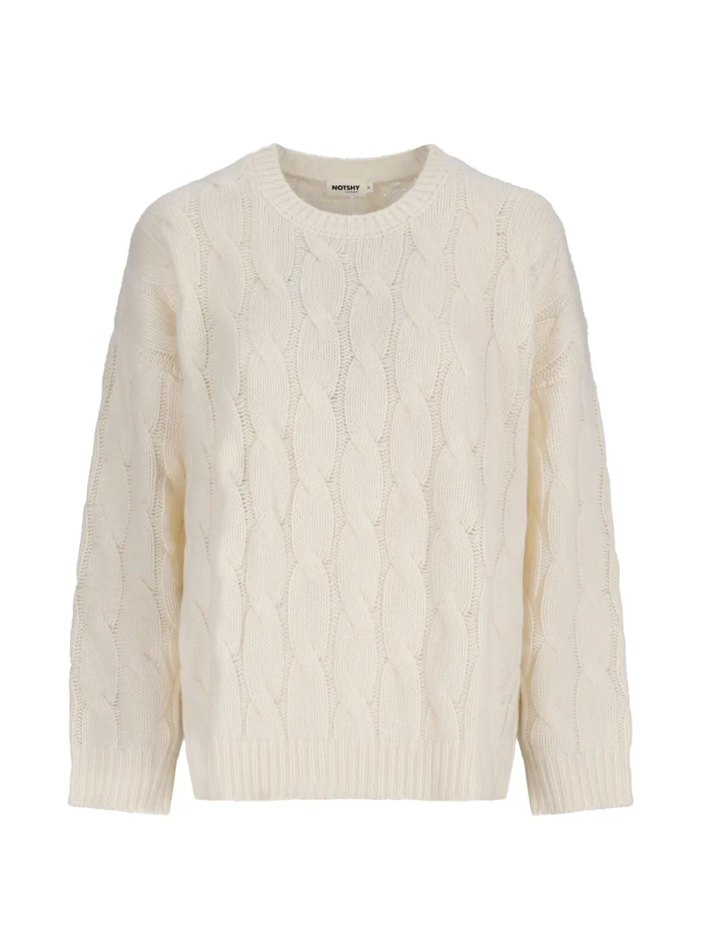 NOTSHY Patzi cable-knit sweater - Toni neutri