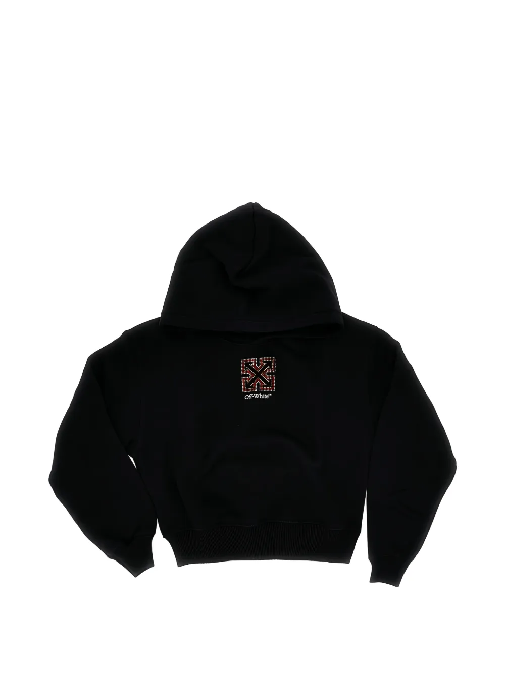 Off-White Kids Arrow Bling Box hoodie Zwart