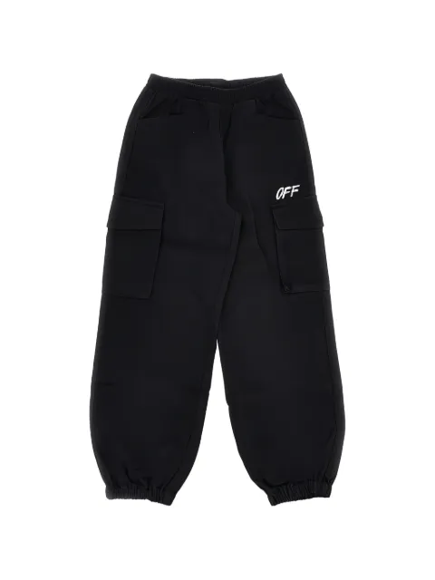 Off-White Kids logo-print track pants