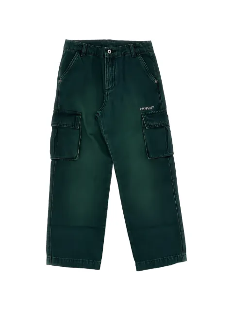 Off-White Kids logo-print jeans