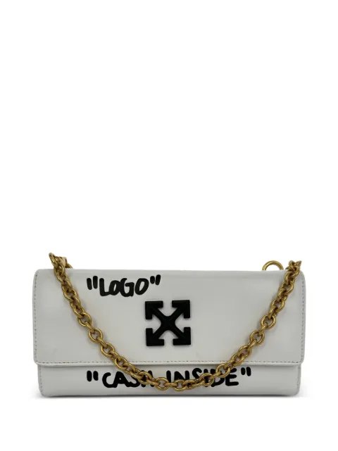 Off-White Pre-Owned cartera Jitney 0.5 2020