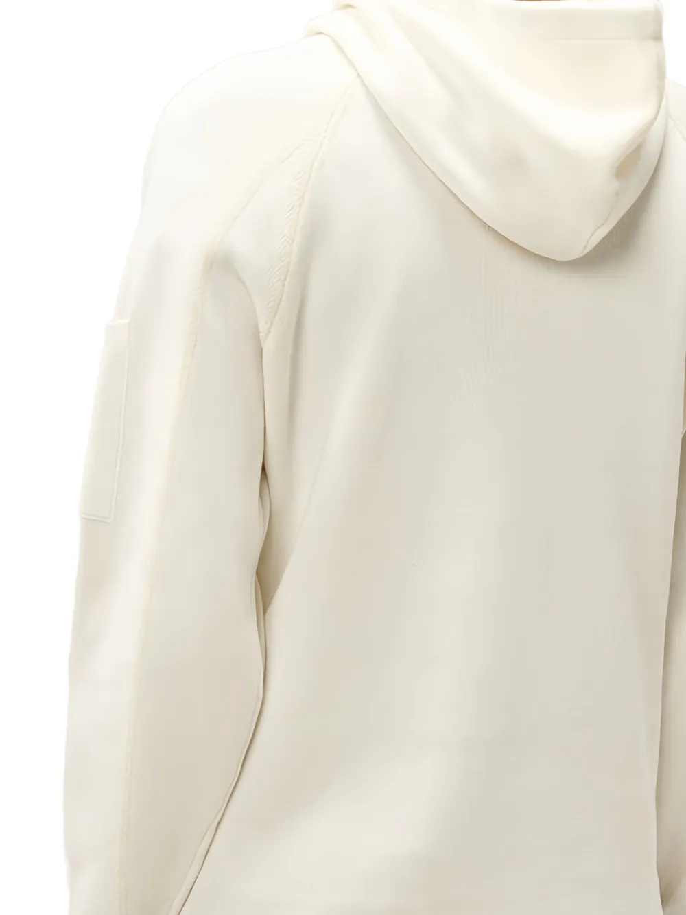 C.P. Company double-cotton knit-lens hooded sweater Beige