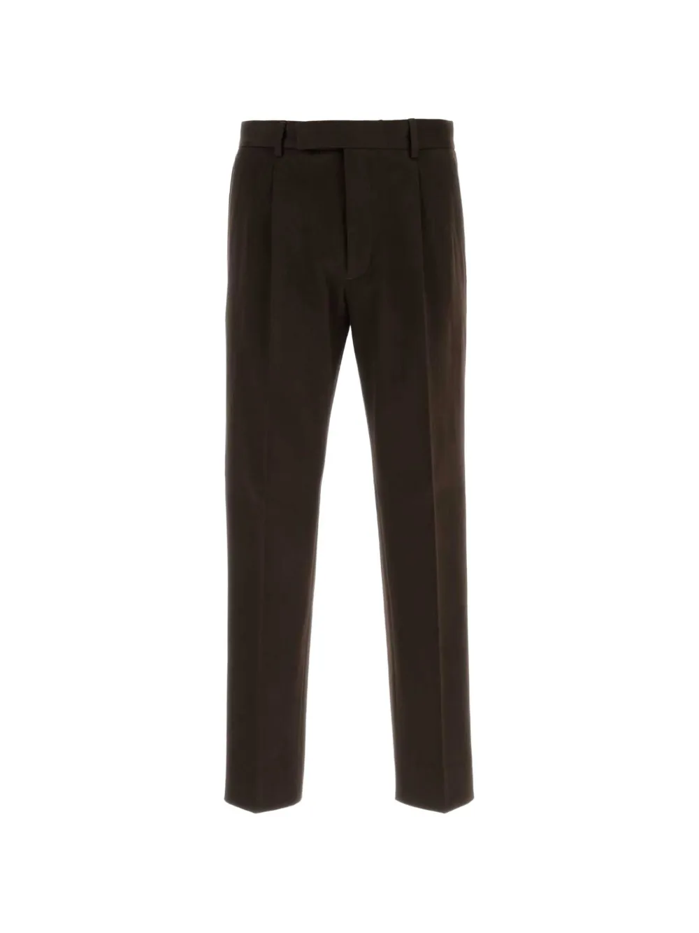Zegna pleated straight-leg trousers Bruin