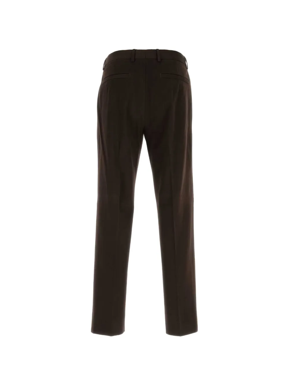 Zegna pleated straight-leg trousers Bruin