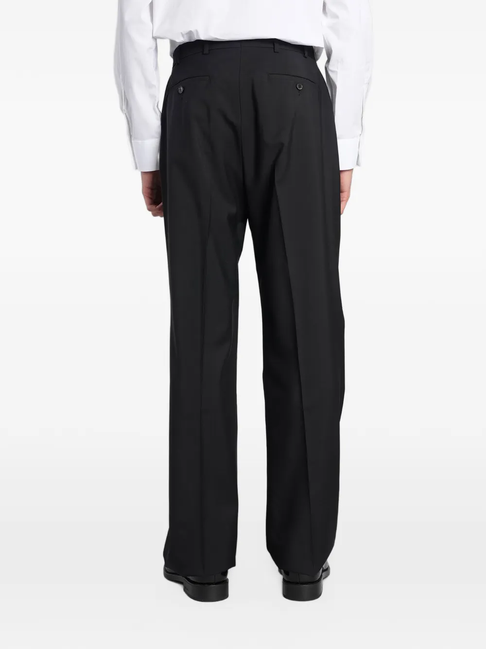 Paul Smith notched-lapel double-breasted suit Zwart
