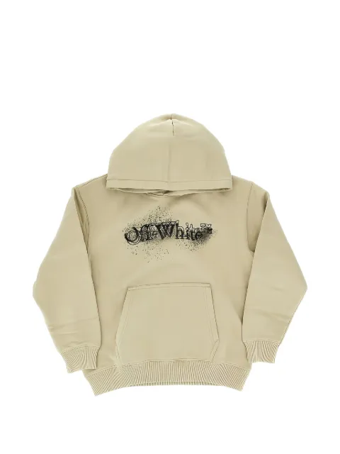 Off-White Kids logo-print hoodie