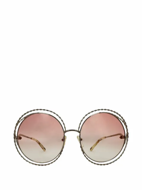 Chloé Vintage gafas de sol Carlina Twist redondas 2010