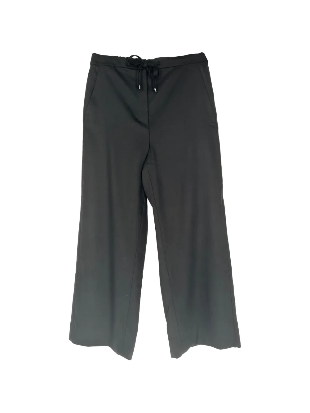 'S Max Mara 2010s Floria drawstring trousers - Nero