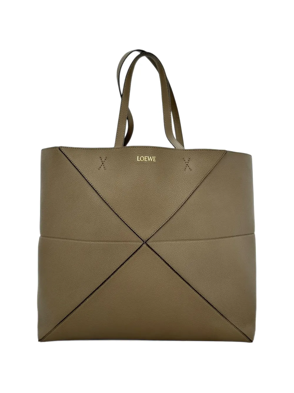 Loewe Pre-Owned 2020s Puzzle Fold tote bag - Braun